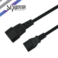 SIPU Computador de cobre de alta relação custo-benefício IEC C13 para IEC C14 estende o cabo do cabo de alimentação